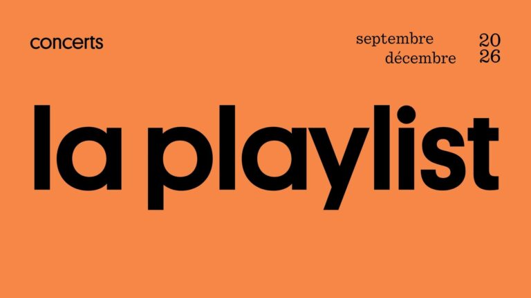 La playlist septembre > décembre
